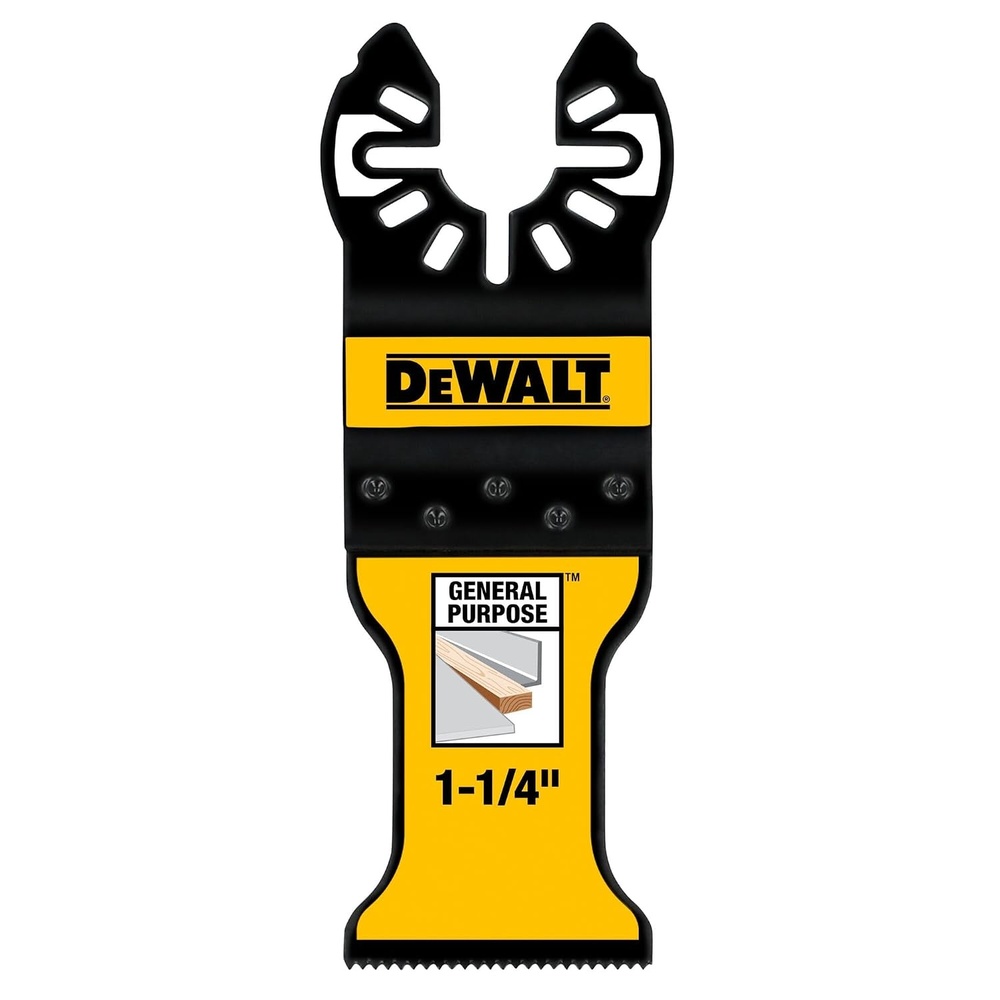 image:imageDEWALT 114 In Titanium Oscillating Tool Blade For Wood with Nails 3 Pack DWA42033One Size