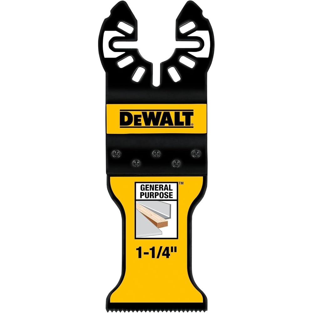 image:imageDEWALT 114 In Titanium Oscillating Tool Blade For Wood with Nails 3 Pack DWA42033One Size Pack of 5