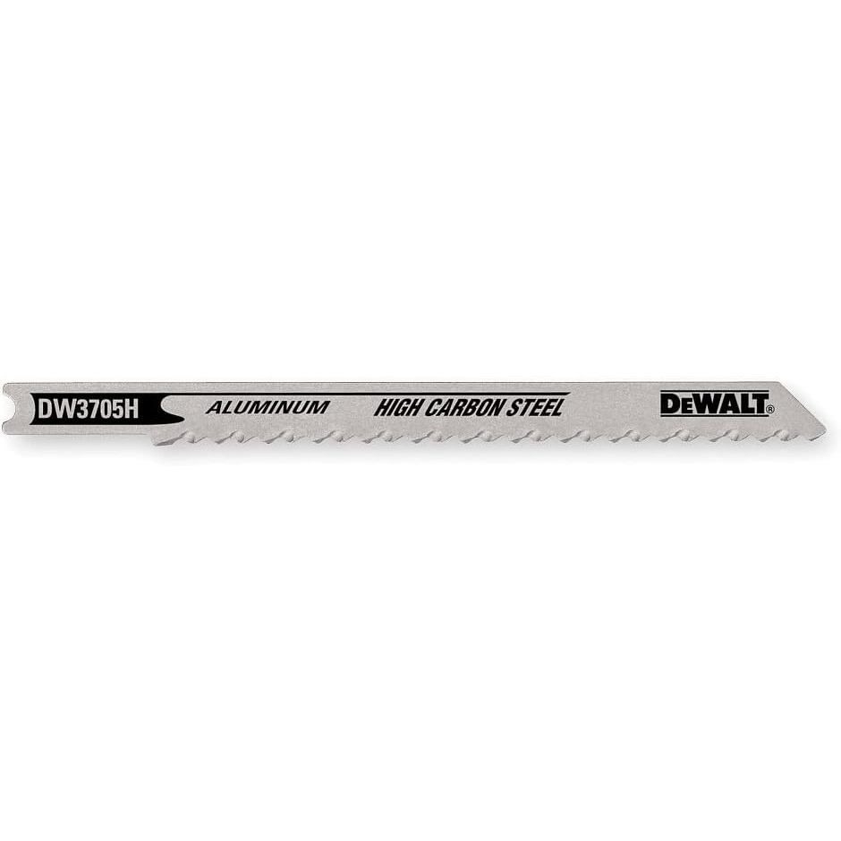 image:imageDEWALT DW37105 4Inch 10 TPI Fine Finish Wood Cut Cobalt Alloy Steel UShank Jig Saw Blade 5Pack