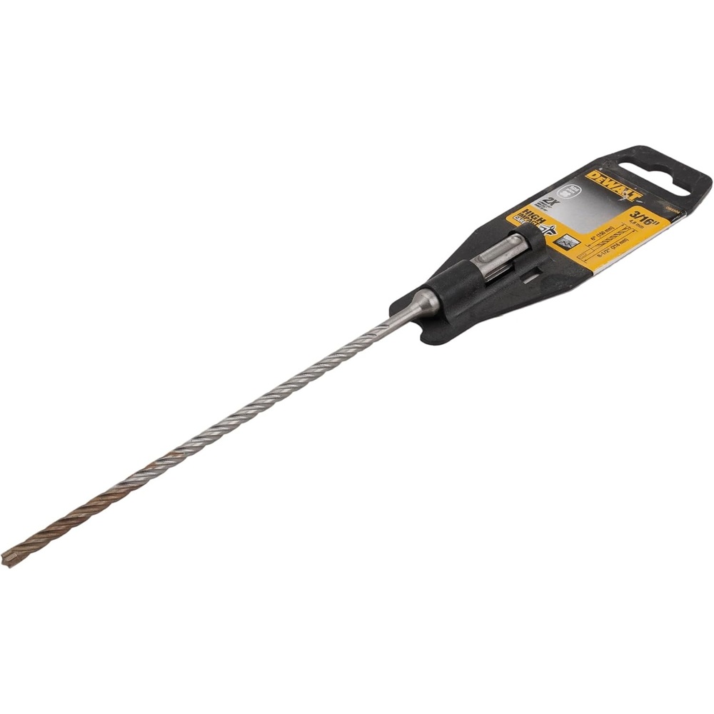 image:imageDEWALT DW5406 316Inch by 10Inch by 12Inch Rock Carbide SDS Plus Hammer Bit316 x 6 x 812 4 cutter
