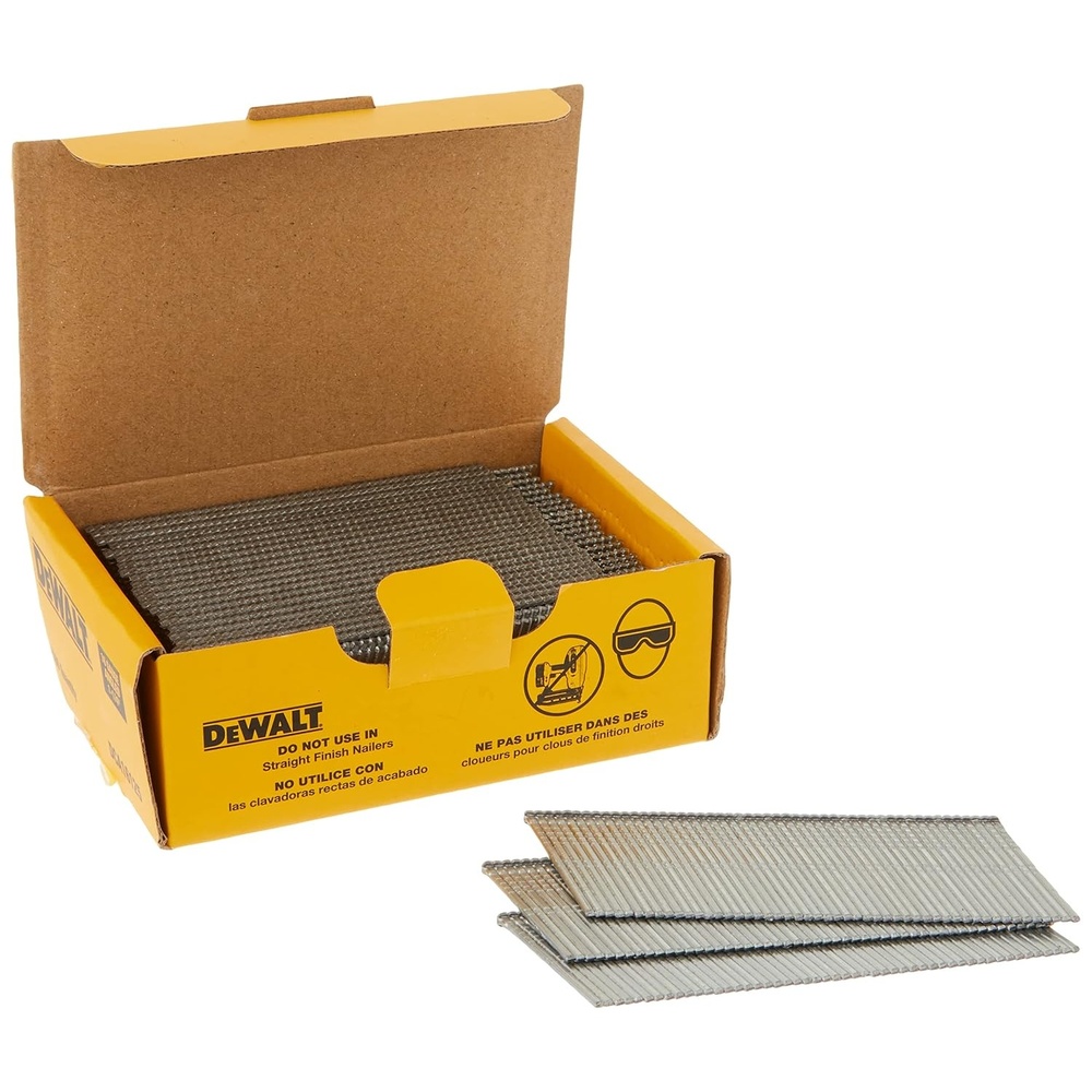 image:imageDEWALT Finish Nails 20Degree 114Inch 16GA 2000Pack DCA161252500 Count Pack of 1