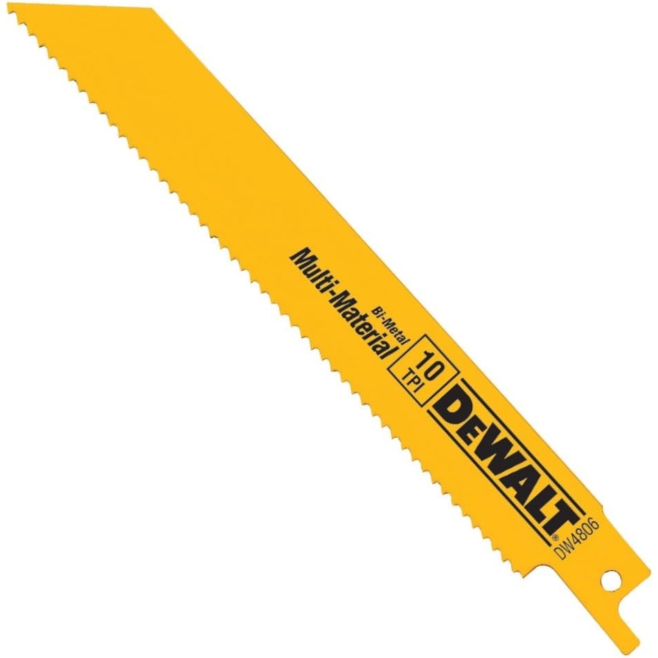 image:imageDEWALT Reciprocating Saw Blades Straight Back 12Inch 14 TPI 5Pack DW48386Inch 10 TPI 5Pack