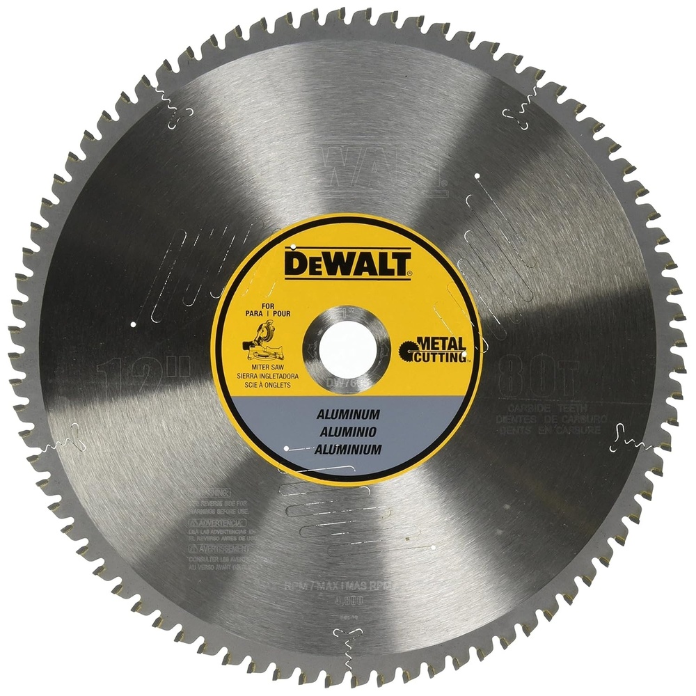 image:imageDisco PALUMINIO DEWALT 12 X 80 PULG DW7666One Size