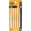 DEWALT – DW3770-5 Jigsaw Blades, Thick Metal Cutting, T-Shank, 3-Inch, 14-TPI, 5-Pack (DW37705)(One Size)