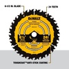 DEWALT Circular Saw Blade, 6 1/2 Inch, 24 Tooth, Framing (DWA161224)(Multi)