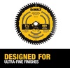 DEWALT Circular Saw Blade, 7 1/4 Inch, 60 Tooth, Wood Cutting (DWA171460)(One Size)