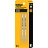 DEWALT DW3710H2 4-Inch 10TPI Fine Smooth High U-Shank Woodcutting Jig Saw Blade (2-Pack)