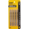 DEWALT DW3762H2 4-Inch 10TPI Laminate Down Cutting HSC T-Shank Jig Saw Blade (2-Pack)(Steel)