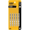 DEWALT DW3774-5 3-Inch 18TPI Medium Metal Cut Cobalt Steel T-Shank Jig Saw Blade (5-Pack)