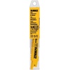 DEWALT DW4802-2 6-Inch 6 TPI Taper Back Bi-Metal Reciprocating Saw Blade (2-Pack) , Yellow(12 inch)