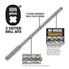 DEWALT DW5438-1/2-Inch by 8-Inch by 10-Inch Rock Carbide SDS Plus Hammer Bit(1/2 x 8 x 10 Inches (Pack of 4))
