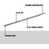 DEWALT DW5457 3/4-Inch by 22-Inch by 24-Inch Rock Carbide SDS Plus Hammer Bit(One Size)