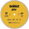 DEWALT Diamond Blade for Tile, Wet Cutting, 10-Inch x .060-Inch (DW4764)(One Size)