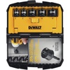 DEWALT Hole Saw Kit, Impact Ready, 5-Piece (D1800IR5)