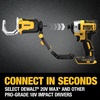 DEWALT IMPACT CONNECT PVC/PEX Cutter with Brace Bracket (DWAPVCIR)(PVC/PEX Cutter)