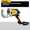 DEWALT IMPACT CONNECT PVC/PEX Cutter with Brace Bracket (DWAPVCIR)(PVC/PEX Cutter)
