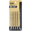 DEWALT Jigsaw Blades Set, T-Shank, 5-Piece (DW3795H)(One Size)