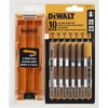 DEWALT Jigsaw Blades Set with Case, T-Shank, 10-Piece (DW3741C)(10-Piece)