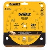 DEWALT Miter Saw Blade, Precision Trim, 7-1/4-Inch, 40-Tooth (DW7114PT)(24-Tooth)