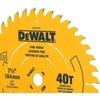 DEWALT Miter Saw Blade, Precision Trim, 7-1/4-Inch, 40-Tooth (DW7114PT)(40-Tooth)