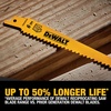 DEWALT Reciprocating Saw Blades, Bi-Metal, Tough Case Set, 15-Piece (DW4890)