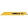 DEWALT Reciprocating Saw Blades, Straight Back, 6-Inch, 14 TPI, 5-Pack (DW4808)(100-pack)