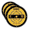 DEWALT 12 in. 60T Finish Saw Blade (DWA11260)(One Size (Pack of 3))