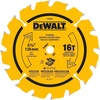 DEWALT Circular Saw Blade, 5 3/8 Inch, 16 Tooth, Wood Cutting (DW9055)(5-3/8″ / 16 Teeth (Pack of 5))