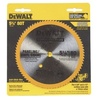 DEWALT Circular Saw Blade, 5 3/8 Inch, 80 Tooth, Vinyl Cutting (DW9053)(5-3/8″ / 80 Teeth)