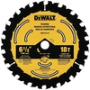 DEWALT Circular Saw Blade, 6 1/2 Inch, 18 Tooth, Framing (DWA161218)(New)