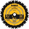 DEWALT Circular Saw Blade, 6 1/2 Inch, 24 Tooth, Framing (DWA161224)(Multi)