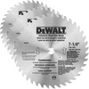 DEWALT Circular Saw Blade, 7 1/4 Inch, 140 Tooth, Wood Cutting (DW3326)(One Size (Pack of 3))
