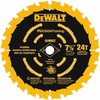 DEWALT Circular Saw Blade, 7 1/4 Inch, 24 Tooth, Framing (DW3599B10)(1 Count (Pack of 1))