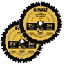 DEWALT Circular Saw Blade, 7 1/4 Inch, 24 Tooth, Wood Cutting (DWA1714242)(One Size)