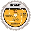 DEWALT Circular Saw Blade, 7 1/4 Inch, 60 Tooth, Wood Cutting (DWAFV3760)