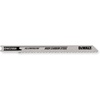 DEWALT DW3710-5 4-Inch 10 TPI Fine Finish Wood Cut Cobalt Alloy Steel U-Shank Jig Saw Blade (5-Pack)