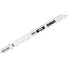 DEWALT DW3750H 4-Inch 6 TPI Fast Wood Cut HCS T-Shank Jig Saw Blade (5-Pack),Silver