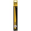 DEWALT DW4802-2 6-Inch 6 TPI Taper Back Bi-Metal Reciprocating Saw Blade (2-Pack) , Yellow(9 inch)