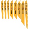 DEWALT DWAFV48SET FLEXVOLT Reciprocating Saw Blade Set, 8 Piece