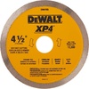 DEWALT Diamond Blade for Porcelain Tile, Wet/Dry, 4-1/2-Inch (DW4765)