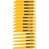 DEWALT Reciprocating Saw Blades, Bi-Metal, Tough Case Set, 15-Piece (DW4890)