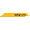 DEWALT Reciprocating Saw Blades, Straight Back, 4-Inch, 18 TPI, 5-Pack (DW4810)