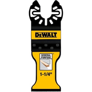 DEWALT 1-1/4 In, Titanium Oscillating Tool Blade For Wood with Nails, 3 Pack, (DWA4203-3)(One Size (Pack of 5))