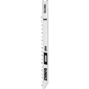 DEWALT DW3715H 3-Inch 12 TPI Scrolling HSS U-Shank Woodcutting Jig Saw Blade (5-Pack)