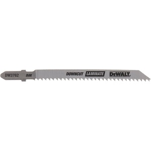 DEWALT DW3762H2 4-Inch 10TPI Laminate Down Cutting HSC T-Shank Jig Saw Blade (2-Pack)(Bi-Metal)