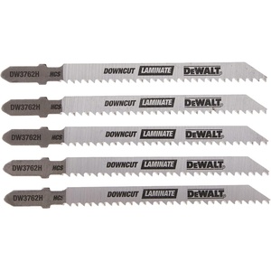 DEWALT DW3762H2 4-Inch 10TPI Laminate Down Cutting HSC T-Shank Jig Saw Blade (2-Pack)(Steel)