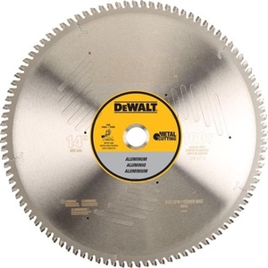 DEWALT DWA7889 100Teeth Aluminum Cutting 1-Inch Arbor, 14-Inch