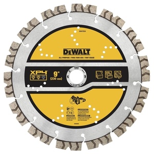DEWALT Diamond Saw Blade, Concrete and Masonry Blade, Segmented, 9-inch (DW47924)(One Size)