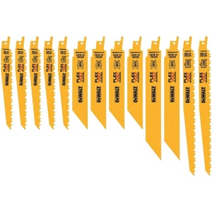 DEWALT FLEXVOLT Reciprocating Saw Blades Set, 13-Piece (DWAFV413SET)