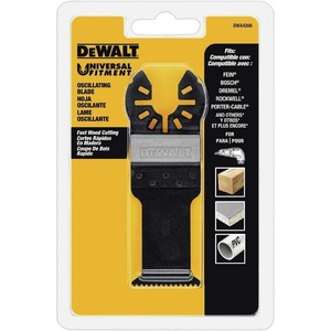 DEWALT Oscillating Tool Blade, Fast Cutting, Wood (DWA4206)(One Size (Pack of 5))